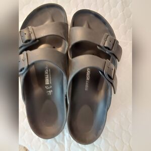 Sandals.  Polishing as they’re a bit too big for me